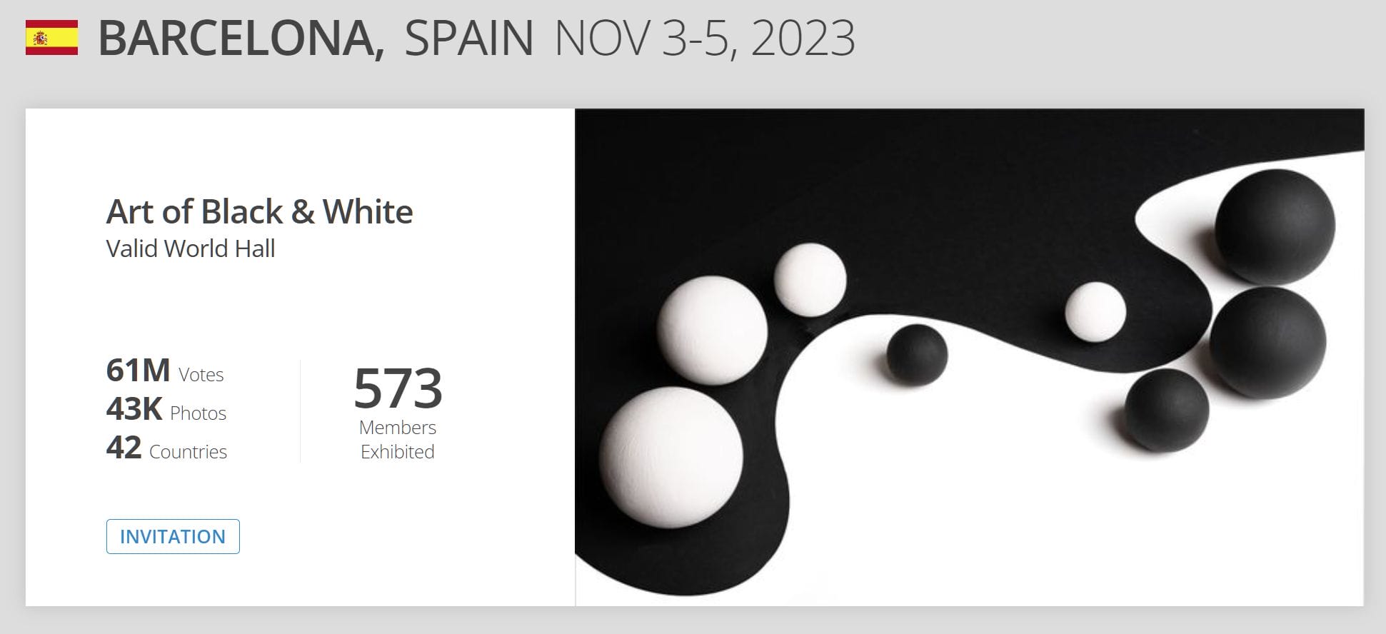 BARCELONA, SPAIN NOV 3-5, 2023